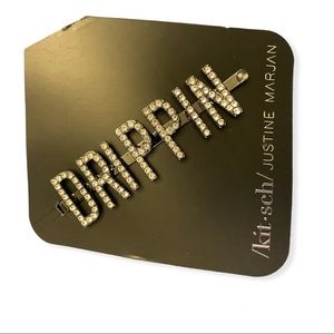 Drippin Rhinestone Hair Clip